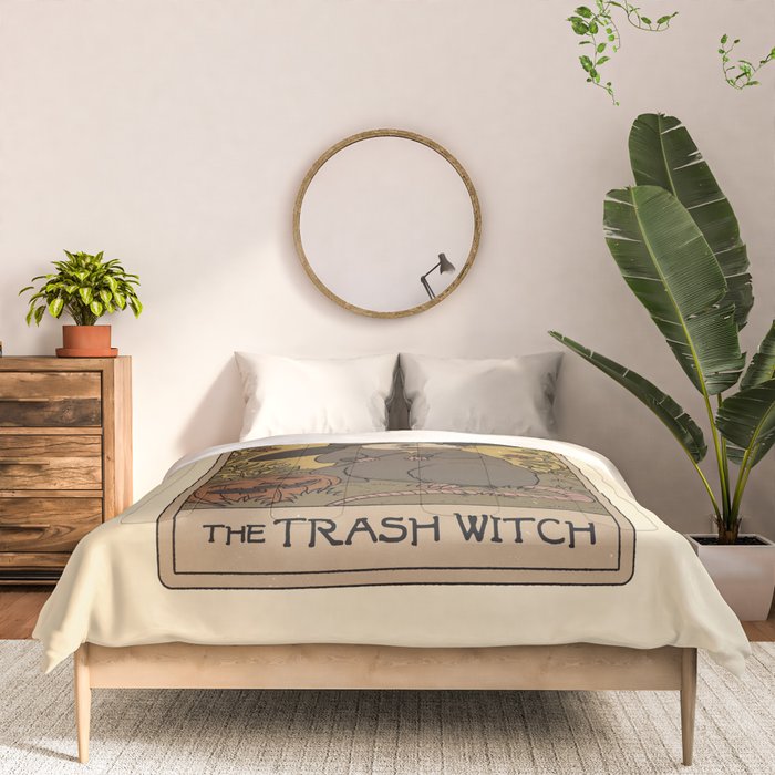 The Trash Witch - Possum Tarot Comforter Gallery Image 3