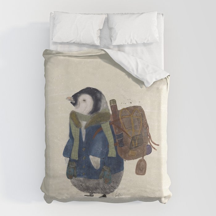the little explorer Duvet Cover Gallery Image 1
