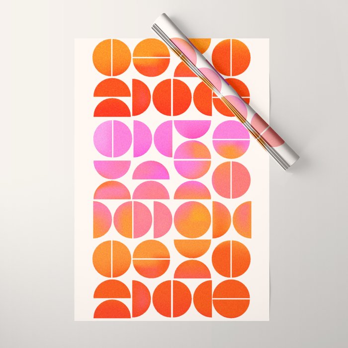 Playful, Vivid Abstract Wrapping Paper Gallery Image 1