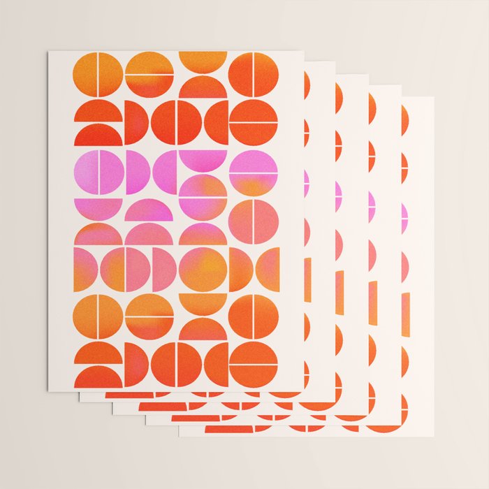 Playful, Vivid Abstract Wrapping Paper Gallery Image 3