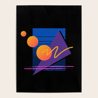 Memphis pattern 112 - 80s / 90s Retro Poster Gallery Image 4