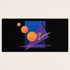 Memphis pattern 112 - 80s / 90s Retro Desk Mat Gallery Image 3