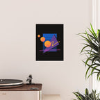 Memphis pattern 112 - 80s / 90s Retro Poster Gallery Image 2