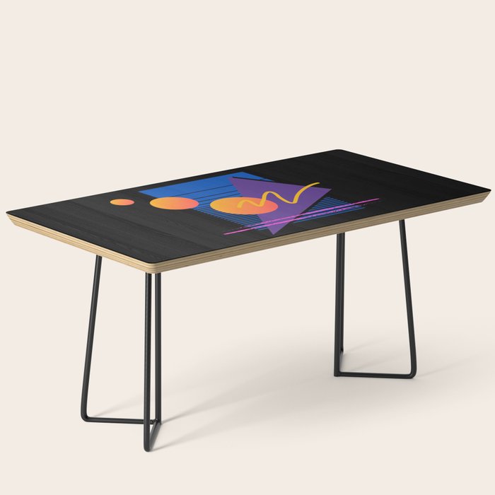 Memphis pattern 112 - 80s / 90s Retro Coffee Table Gallery Image 1