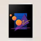 Memphis pattern 112 - 80s / 90s Retro Stationery Card Gallery Image 2