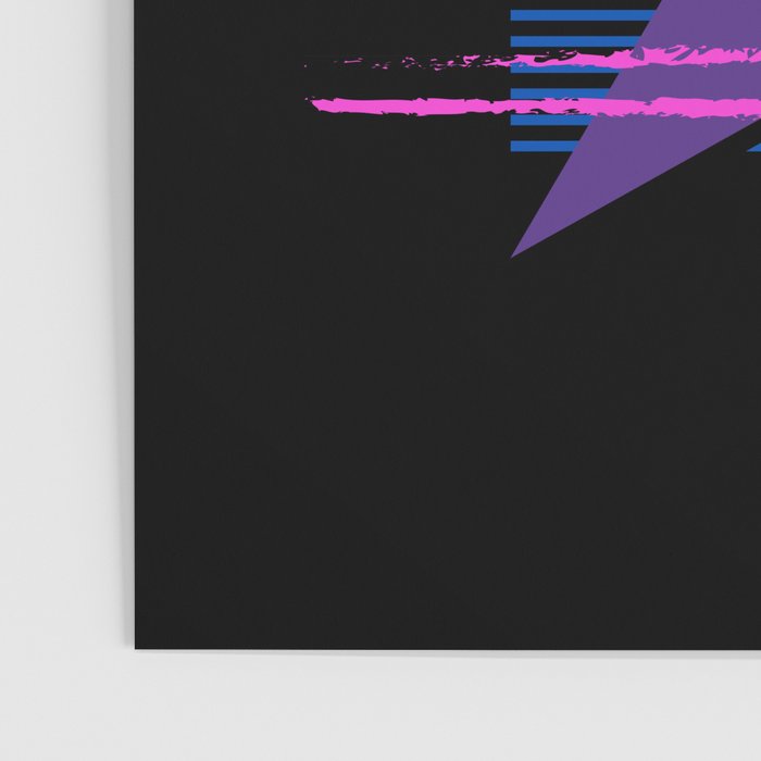 Memphis pattern 112 - 80s / 90s Retro Poster Gallery Image 3