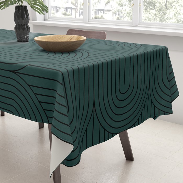 Art Deco Arch Pattern XVI Tablecloth Gallery Image 3