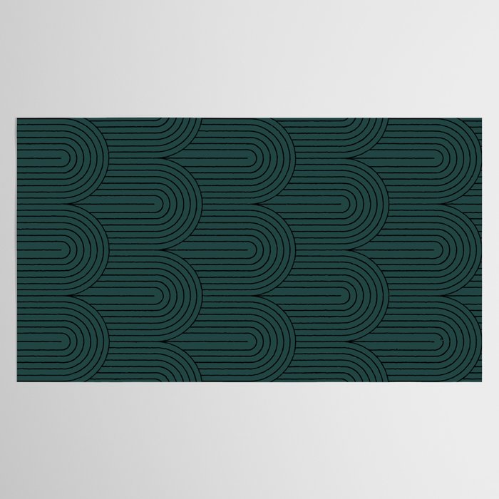 Art Deco Arch Pattern XVI Tablecloth Gallery Image 2