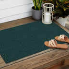 Art Deco Arch Pattern XVI Outdoor Rug Gallery Image 2