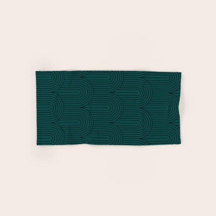 Art Deco Arch Pattern XVI Bath Towel Gallery Image 1