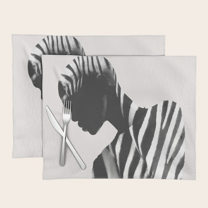 Zebra Placemat Gallery Image 1