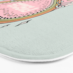 Pisces Heart Cake Bath Mat Gallery Image 3