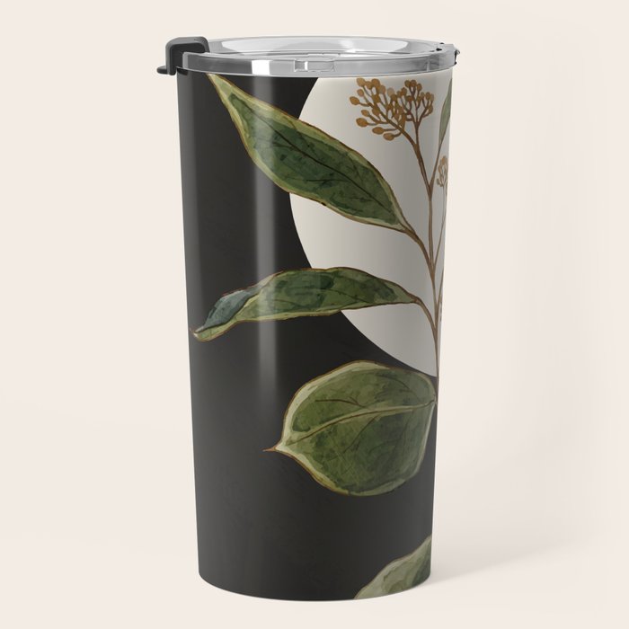 Beautiful Plant Leaves 1 Travel Mug Gallery Image 3