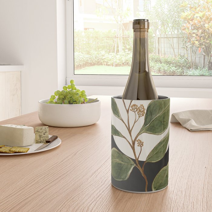 Beautiful Plant Leaves 1 Wine Chiller Gallery Image 4