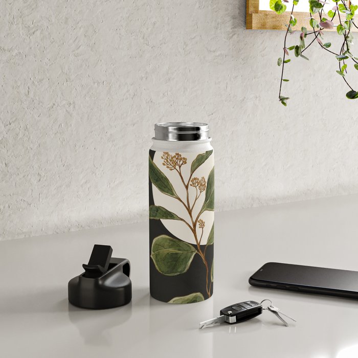 Beautiful Plant Leaves 1 Water Bottle Gallery Image 4