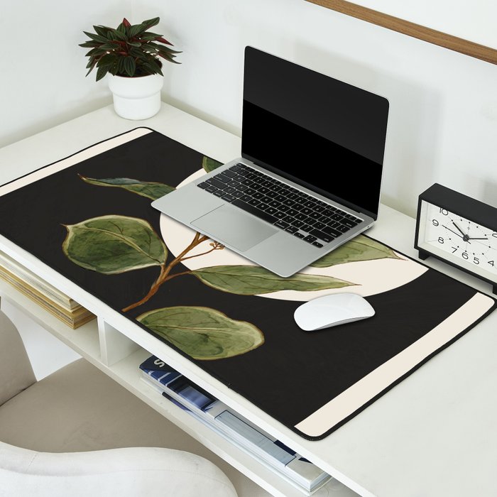 Beautiful Plant Leaves 1 Desk Mat Gallery Image 2