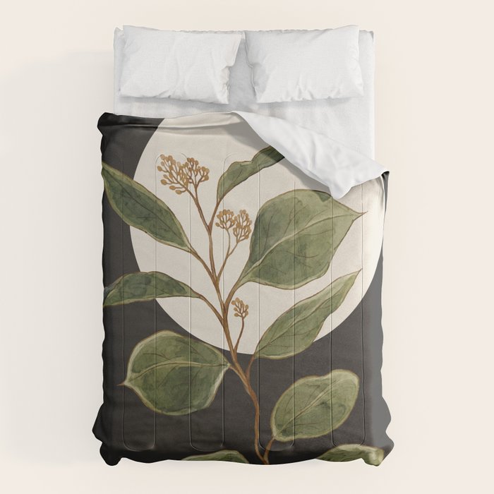 Beautiful Plant Leaves 1 Comforter Gallery Image 1