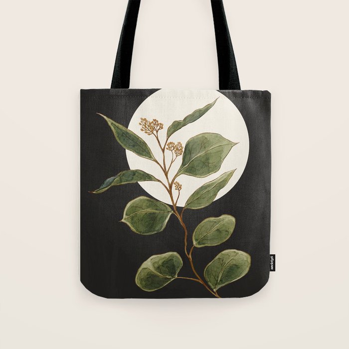 Beautiful Plant Leaves 1 Tote Bag Gallery Image 1