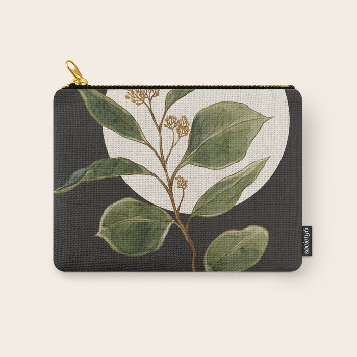 Beautiful Plant Leaves 1 Carry All Pouch Gallery Image 1