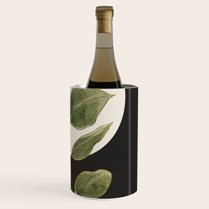 Beautiful Plant Leaves 1 Wine Chiller Gallery Image 3