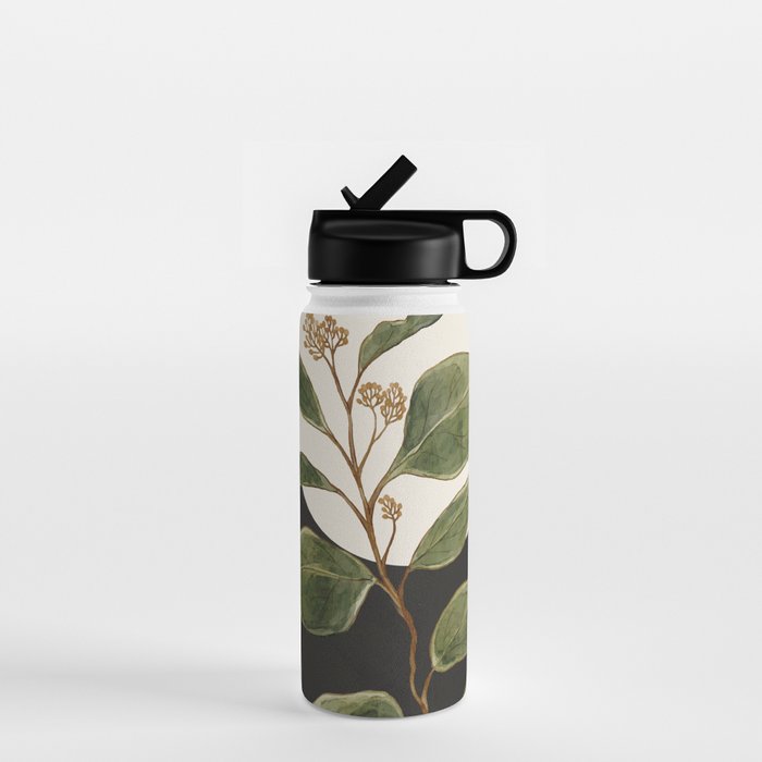 Beautiful Plant Leaves 1 Water Bottle Gallery Image 1