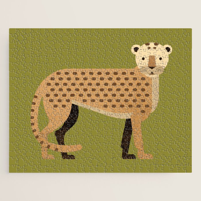 Whimsy Leopard Jigsaw Puzzle Gallery Image 1
