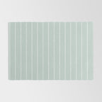 Modern Boho Serenity Stripes Soft Blue Rug Gallery Image 2