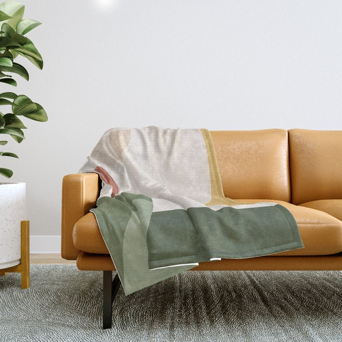 Abstract Art / Shapes 34 Throw Blanket Gallery Image 1