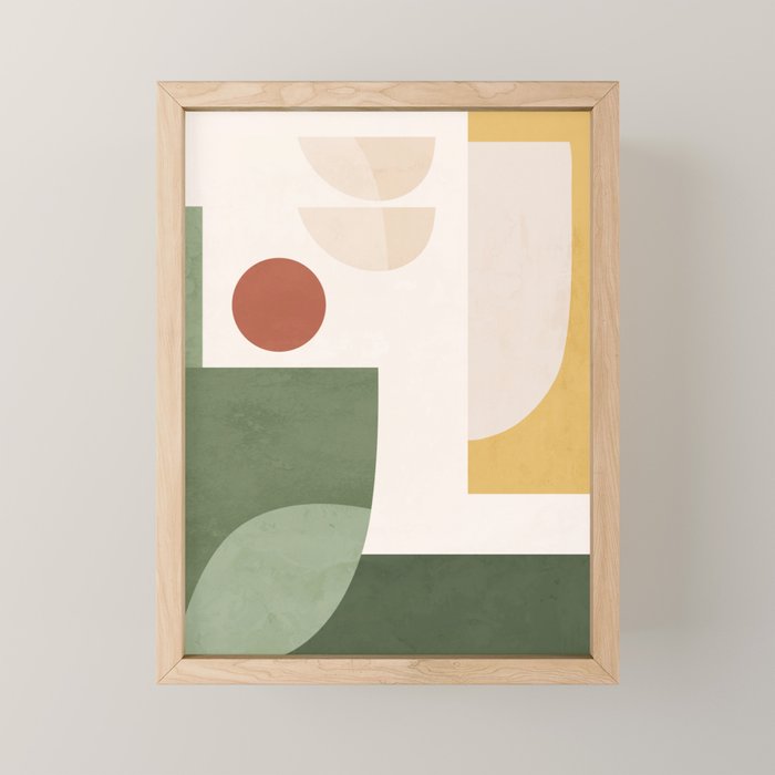 Abstract Art / Shapes 34 Mini Art Print Gallery Image 1