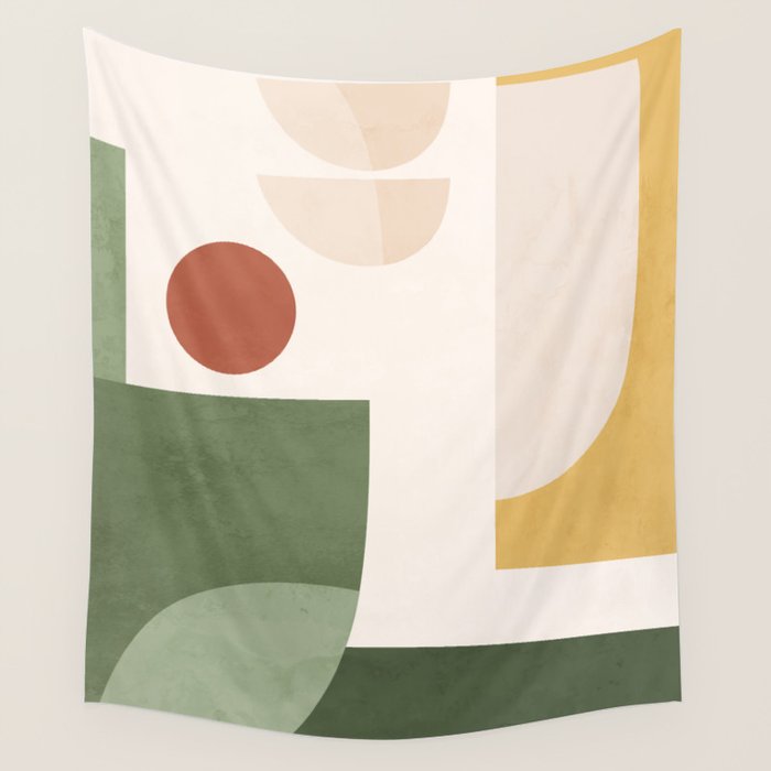 Abstract Art / Shapes 34 Wall Tapestry Gallery Image 4