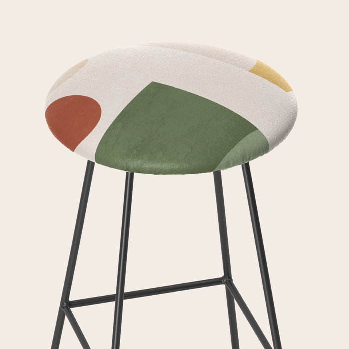 Abstract Art / Shapes 34 Stool Gallery Image 2