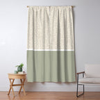 Cream Sage Window Curtain Gallery Image 5