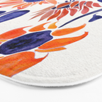 Sunflowers - Sunset Palette Bath Mat Gallery Image 3