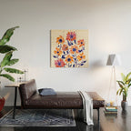 Sunflowers - Sunset Palette Wood Wall Art Gallery Image 2
