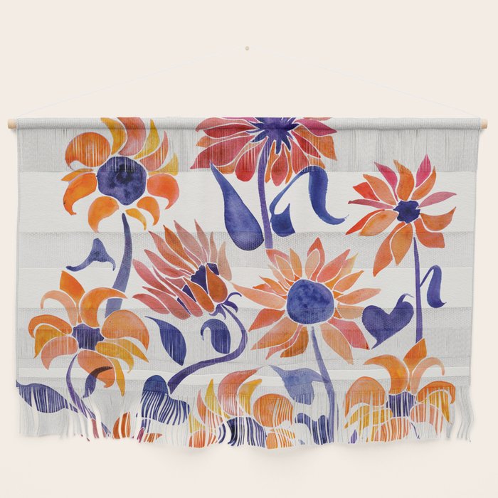 Sunflowers - Sunset Palette Wall Hanging Gallery Image 1