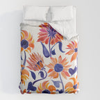 Sunflowers - Sunset Palette Duvet Cover Gallery Image 6