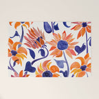 Sunflowers - Sunset Palette Welcome Mat Gallery Image 1