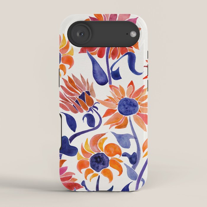 Sunflowers - Sunset Palette iPhone Case Gallery Image 2