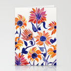 Sunflowers - Sunset Palette Stationery Card Gallery Image 2