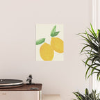 Lemon Watercolor Illustration - Big Poster Gallery Image 2