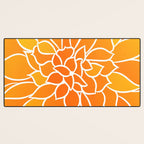 Floral Sunshine Flowery Art Desk Mat Gallery Image 3