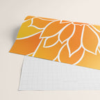 Floral Sunshine Flowery Art Wrapping Paper Gallery Image 2