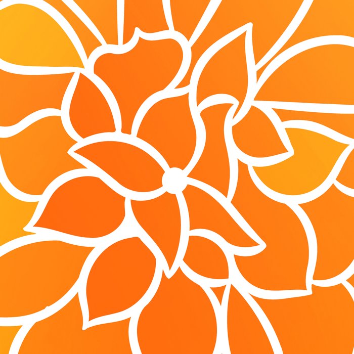 Floral Sunshine Flowery Art Coffee Mug Gallery Image 2