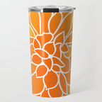Floral Sunshine Flowery Art Travel Mug Gallery Image 1