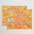 Floral Sunshine Flowery Art Placemat Gallery Image 1