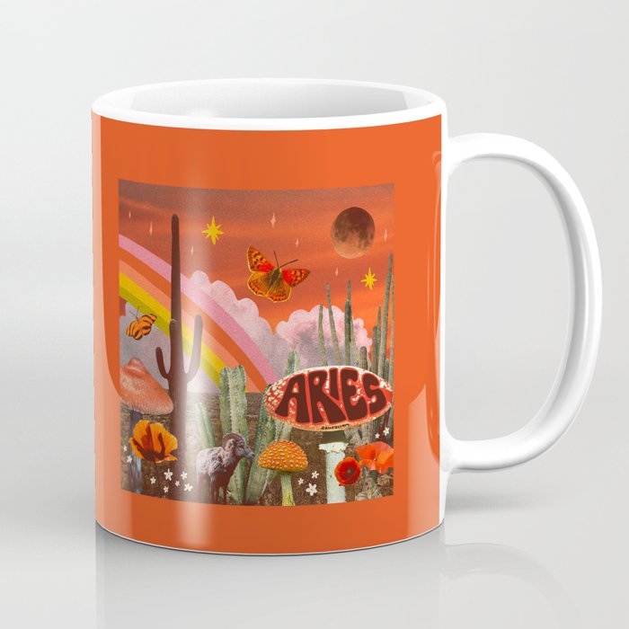 Aries Collage Coffee Mug Gallery Image 1