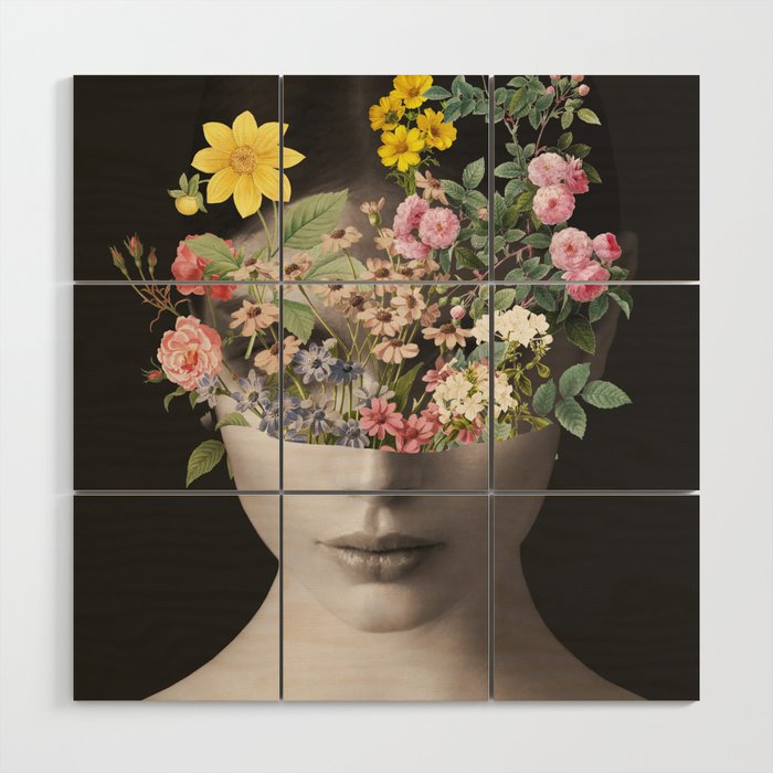 Floral beauty 15 Wood Wall Art Gallery Image 1
