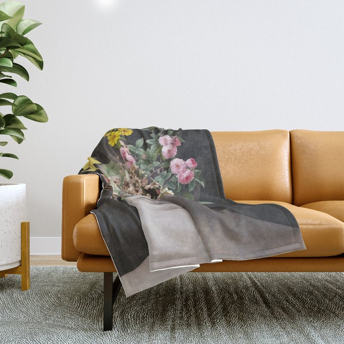 Floral beauty 15 Throw Blanket Gallery Image 1