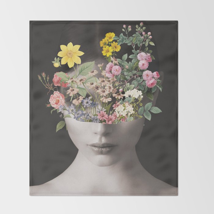 Floral beauty 15 Throw Blanket Gallery Image 2
