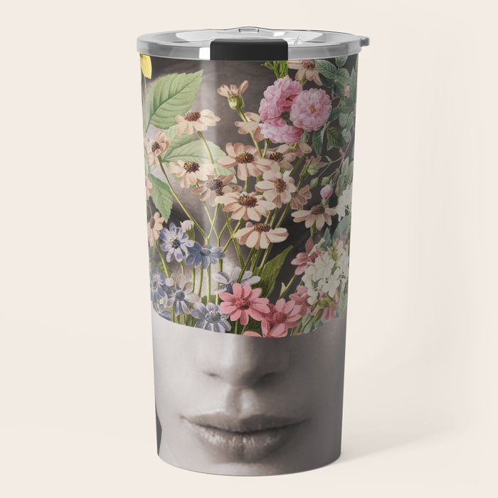 Floral beauty 15 Travel Mug Gallery Image 1